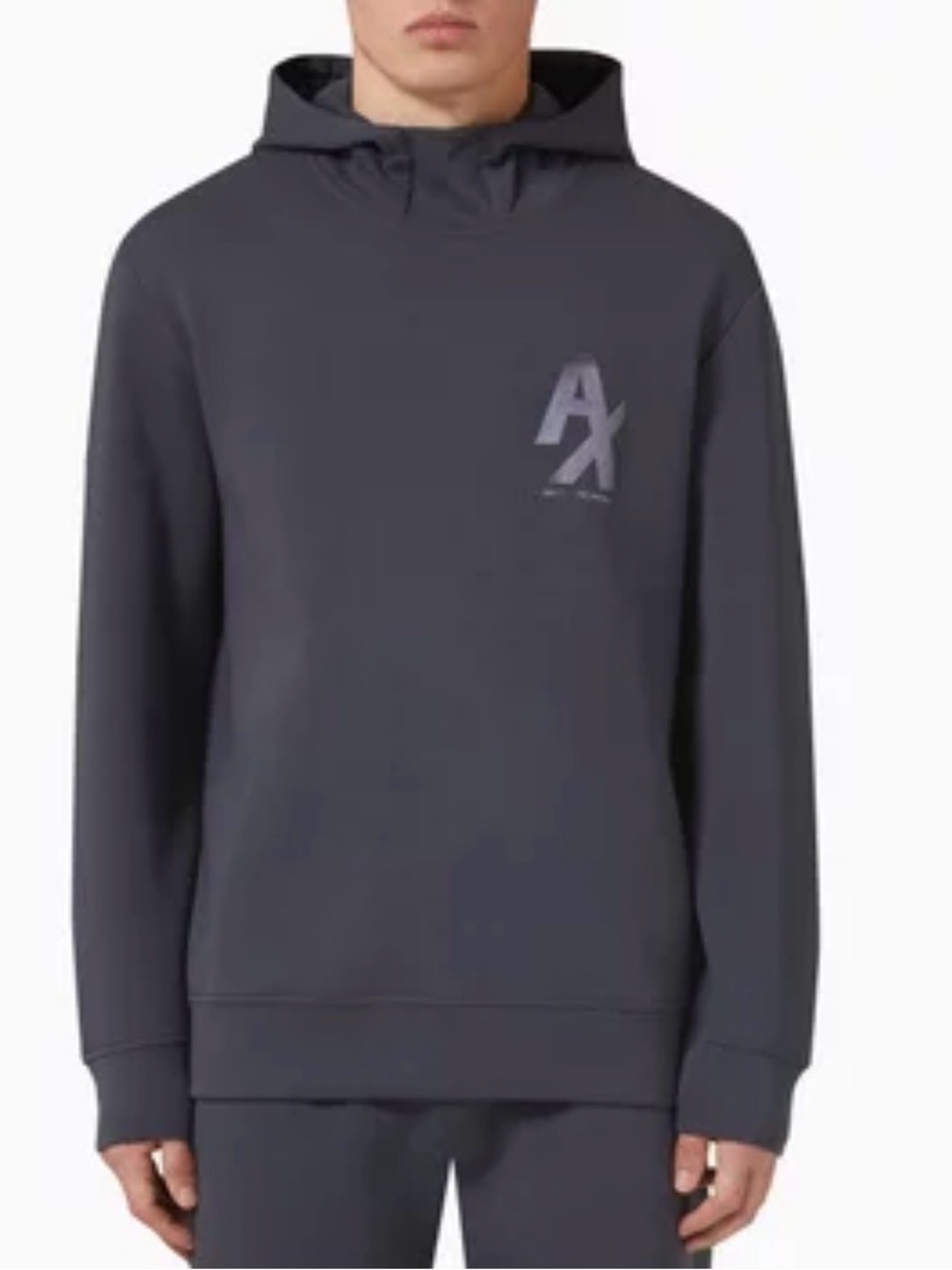 Armani Exchange Dark Blue Hoodie sweatshirt size small